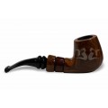 Cachimbo Bertoldi New Rose Natural Curvo Permanente